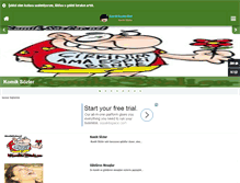 Tablet Screenshot of komiksozler.net